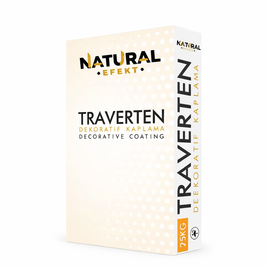 Суха декоративна мазилка травертин 25кг Natural Efekt Traverten