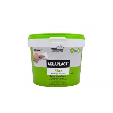Гъвкав пълнител за ремонт на пукнатини Aguaplast Fibra- 0.750л