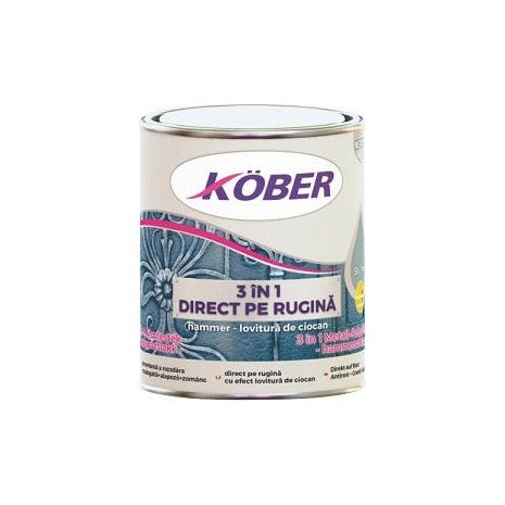 Боя 3 в 1 за метал с хамър ефект - Köber