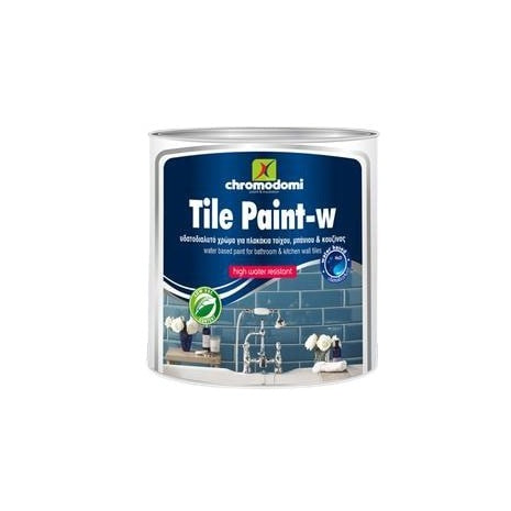 Боя за плочки на водна основа TILE PAINT - W - Chromodomi