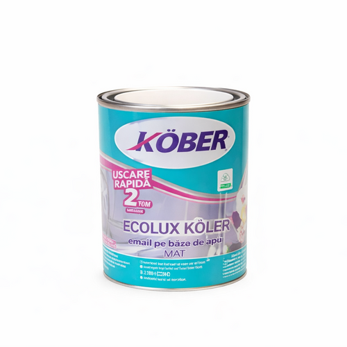 Екологична боя на водна основа ECOLUX COLOR МАТ - Köber