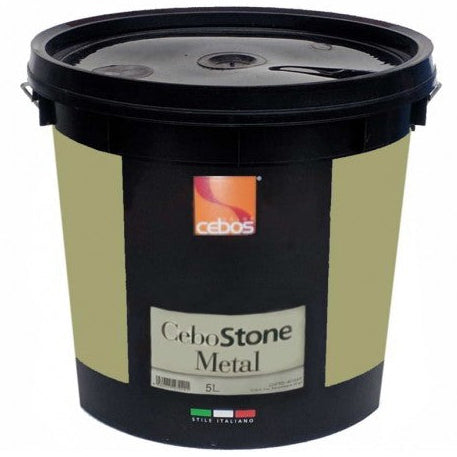 Пясъчна мазилка CEBO STONE METAL - Cebos Color