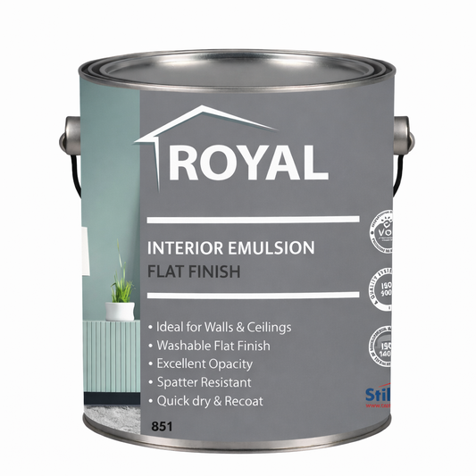 Латекс ROYAL INTERIOR EMULSION FLAT FINISH 851 - Stillbo