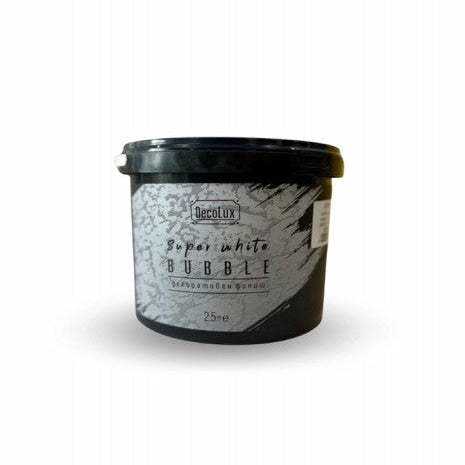 Декоративна мазилка Super White Bubble Decolux