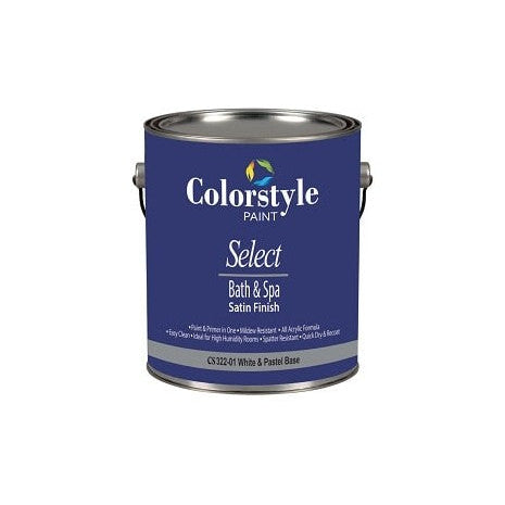 Антибактериален латекс SLECT BATH AND SPA SATIN FINISH - Colorstyle CS 322